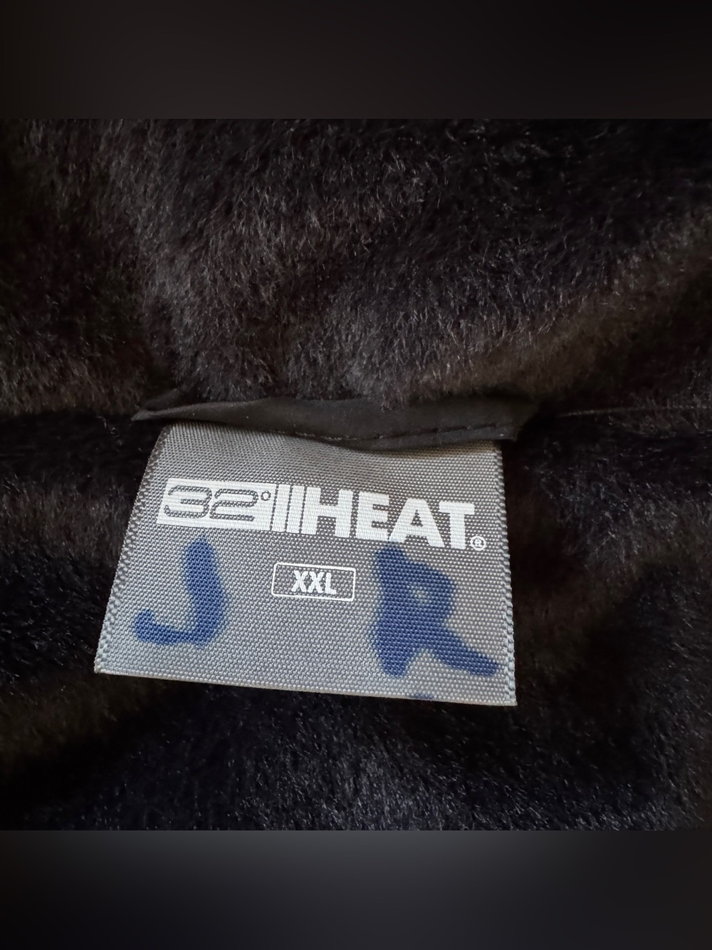 32 Degrees Heat Black Quilted Puffer Jacket Faux Fur Lined XXL - Picture 4 of 11